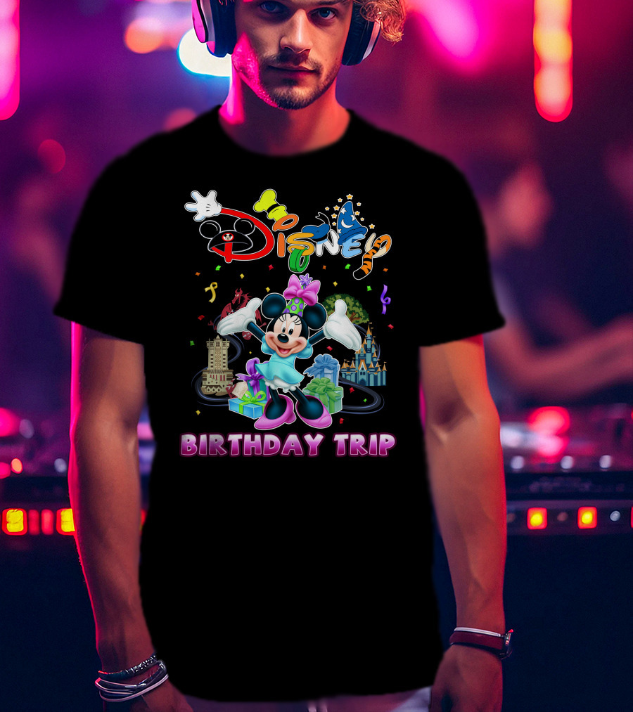 Minnie Disney Birthday Trip T-Shirt