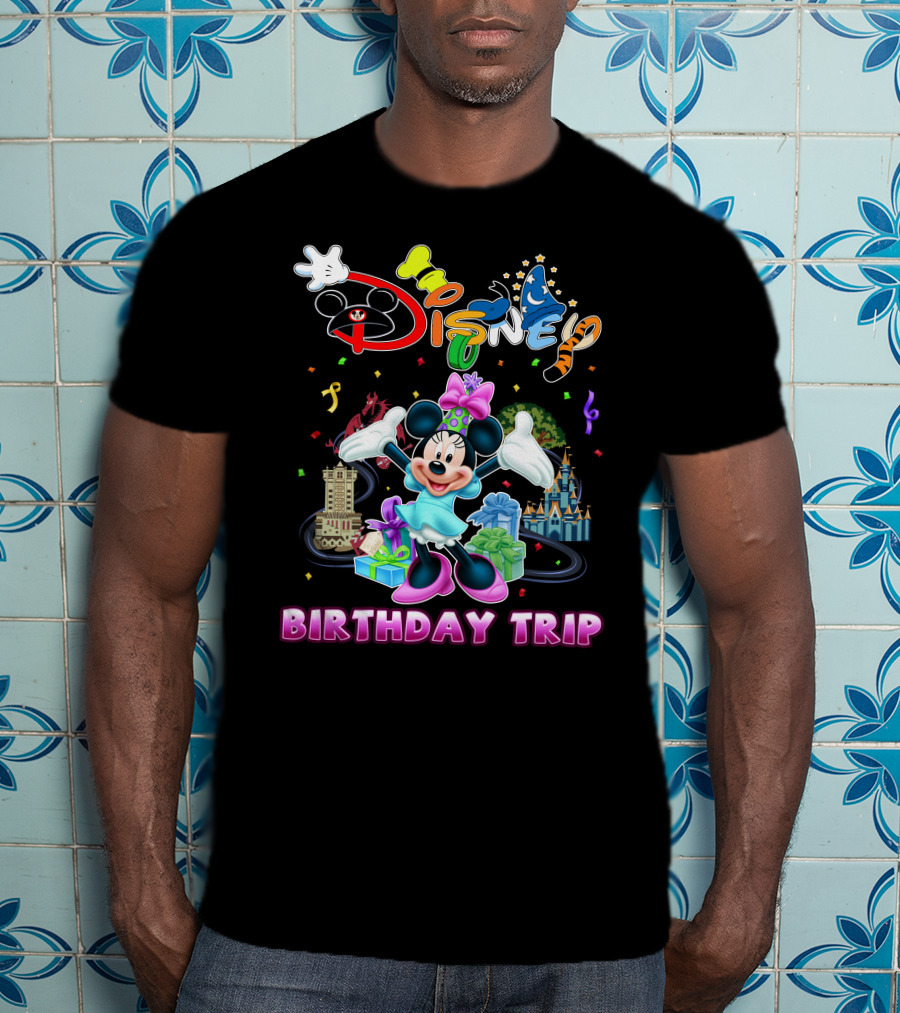 Minnie Disney Birthday Trip T-Shirt