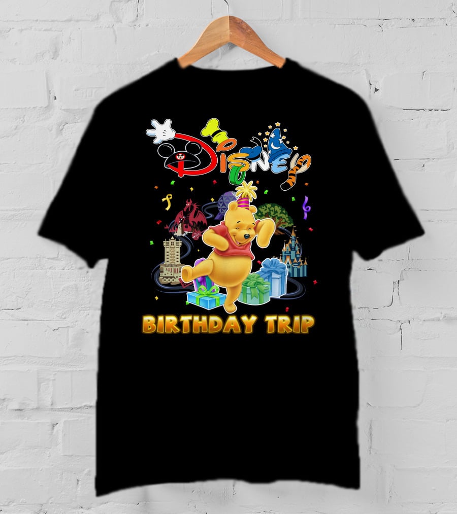 Disney Pooh Birthday Trip T-Shirt