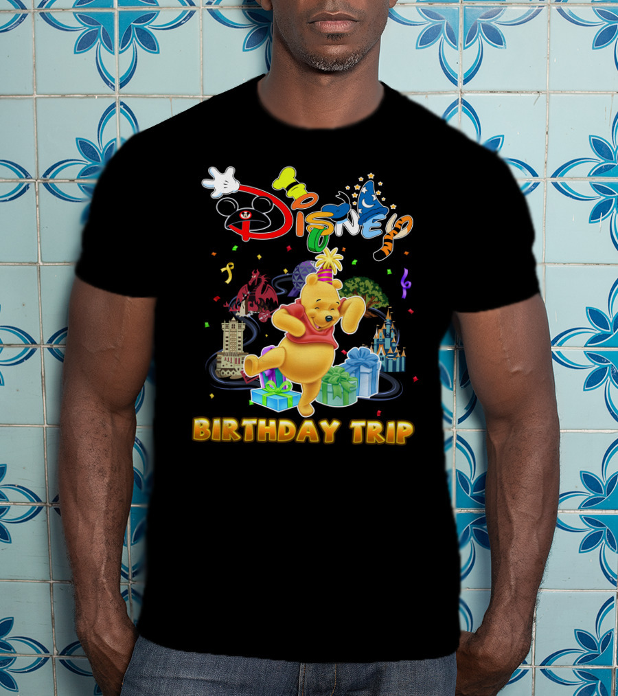 Disney Pooh Birthday Trip T-Shirt