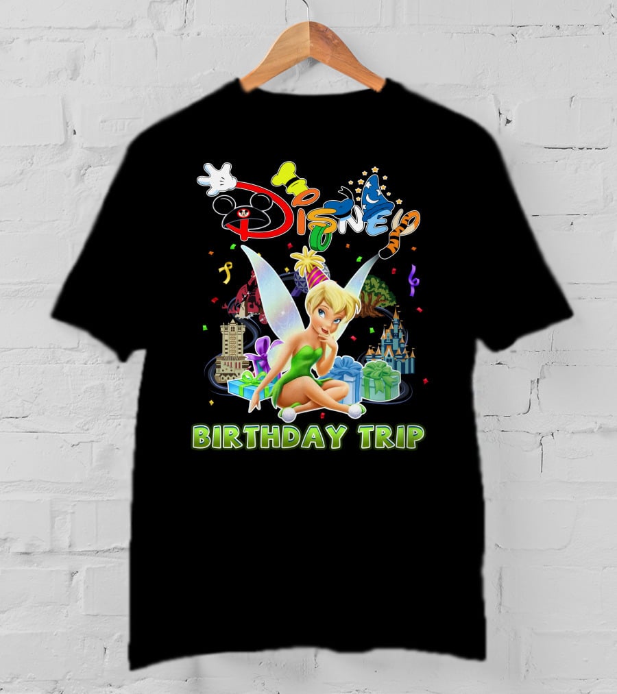 Disney Tinkerbell Birthday Trip Adventure T-Shirt