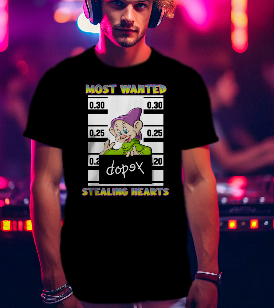 Most Wanted Dopey Stealing Hearts T-Shirt
