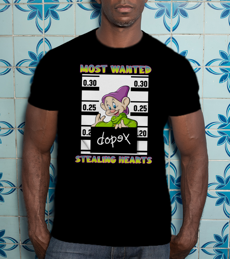 Most Wanted Dopey Stealing Hearts T-Shirt