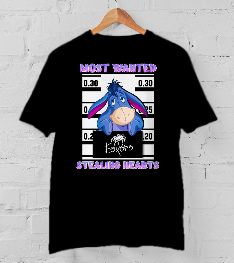 Most Wanted Eeyore Stealing Hearts T-Shirt