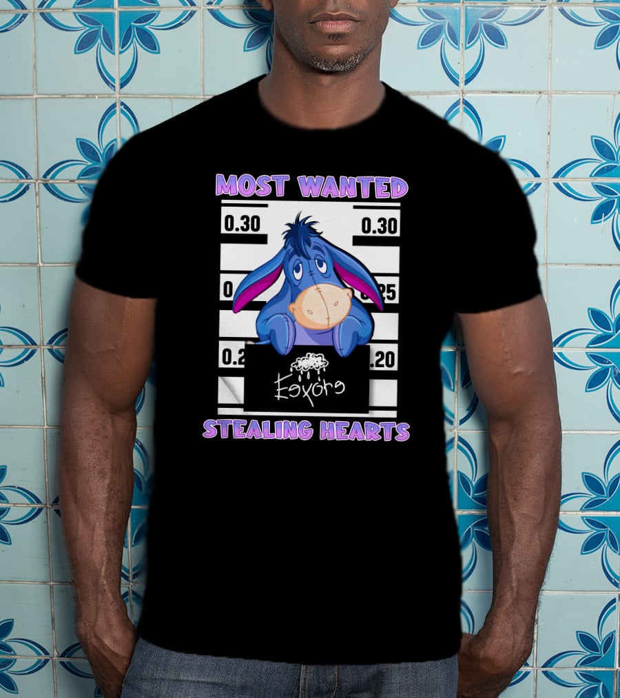 Most Wanted Eeyore Stealing Hearts T-Shirt