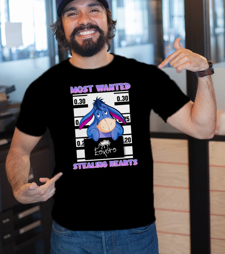 Most Wanted Eeyore Stealing Hearts T-Shirt
