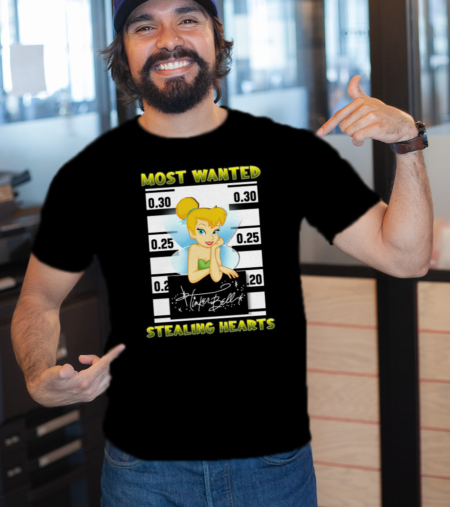 Most Wanted Tinkerbell Stealing Hearts T-Shirt