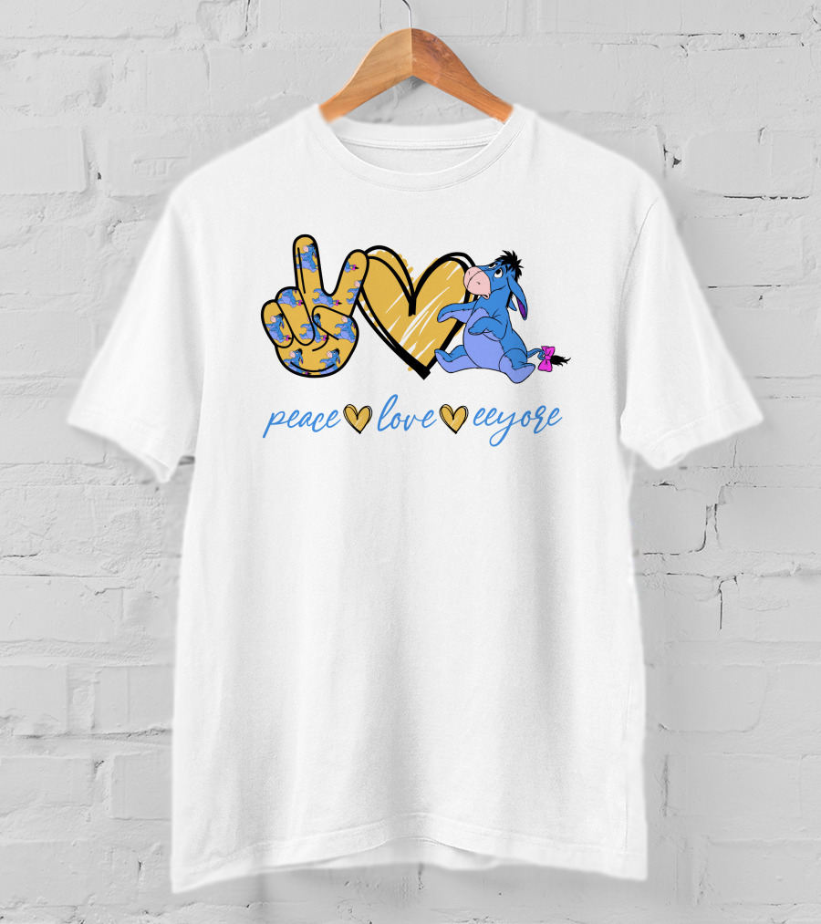 Peace Love Eeyore T-Shirt