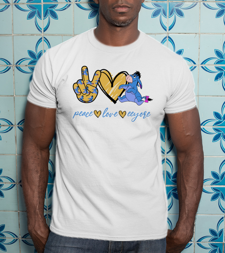 Peace Love Eeyore T-Shirt