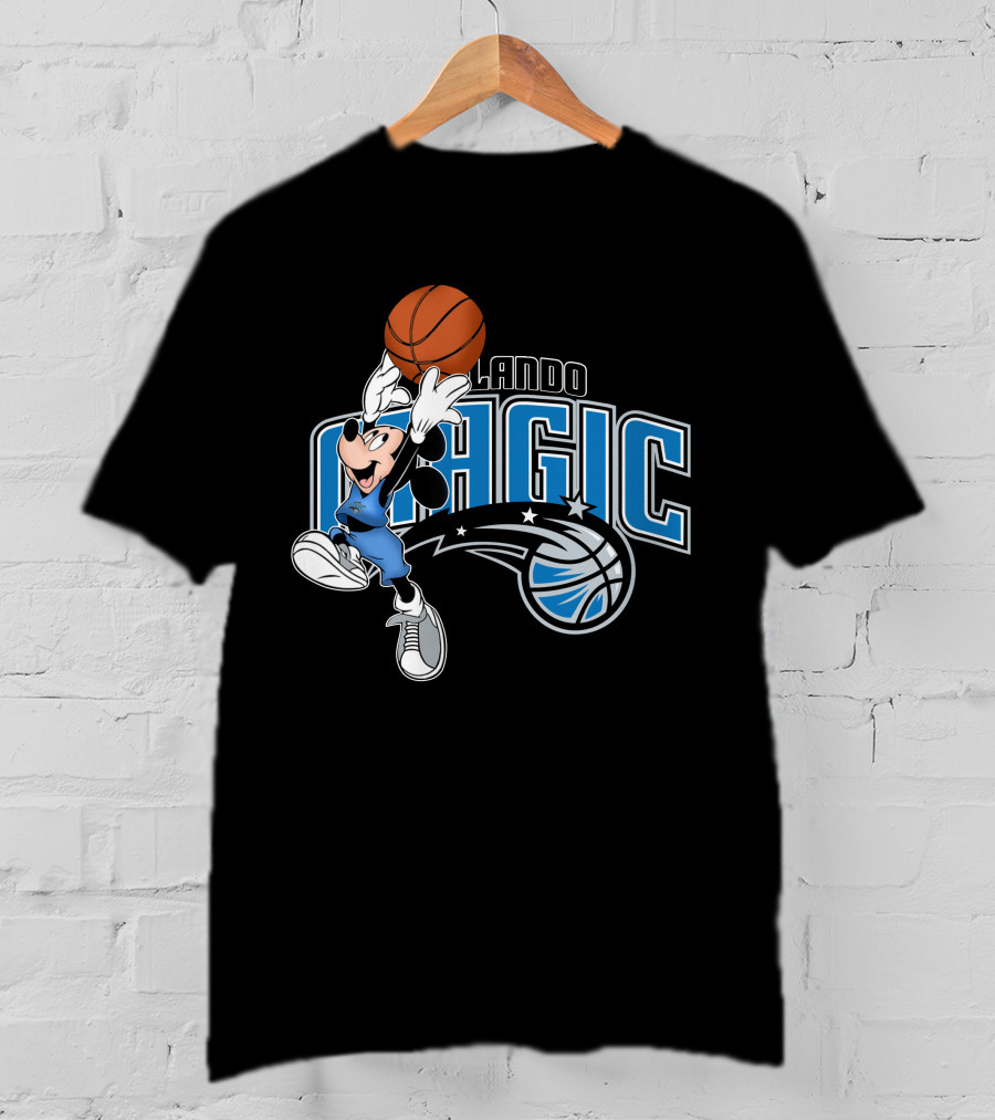 Mickey Orlando Magic Basketball T-Shirt
