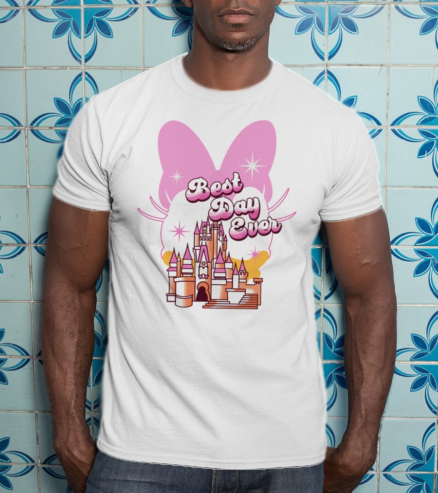 Best Day Ever Castle And Bow T-Shirt