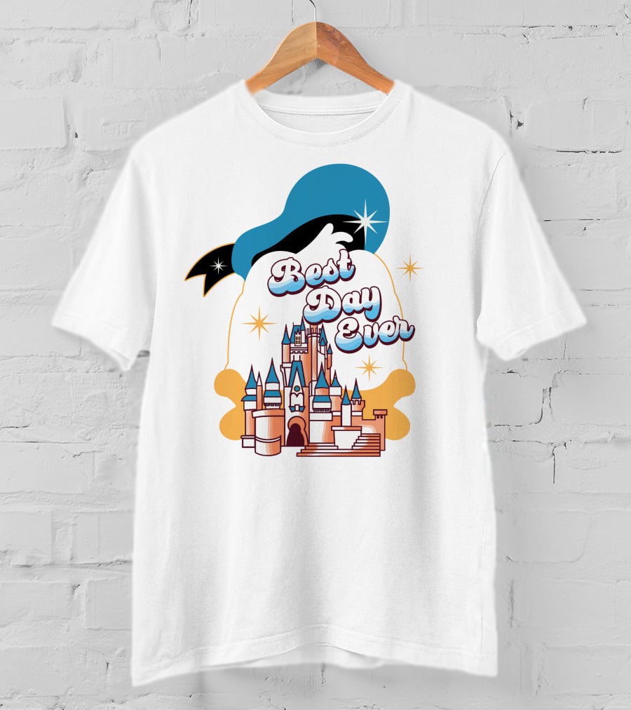 Best Day Ever Castle And Donald Hat T-Shirt