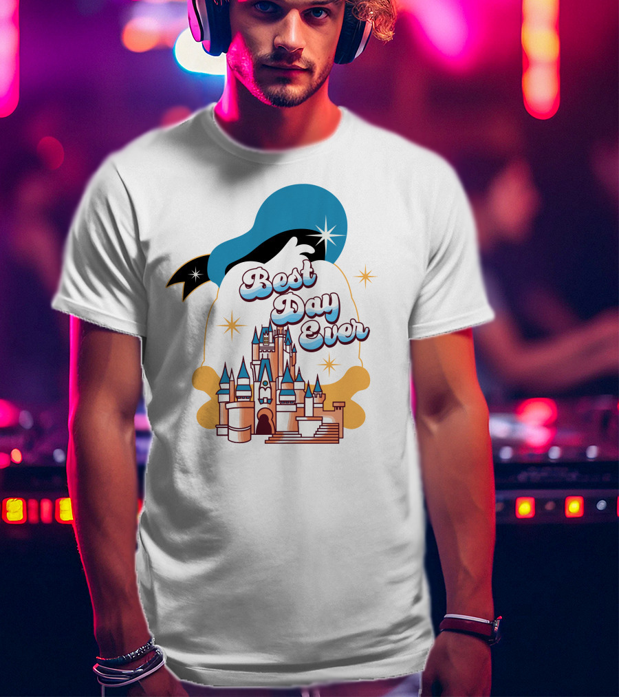 Best Day Ever Castle And Donald Hat T-Shirt