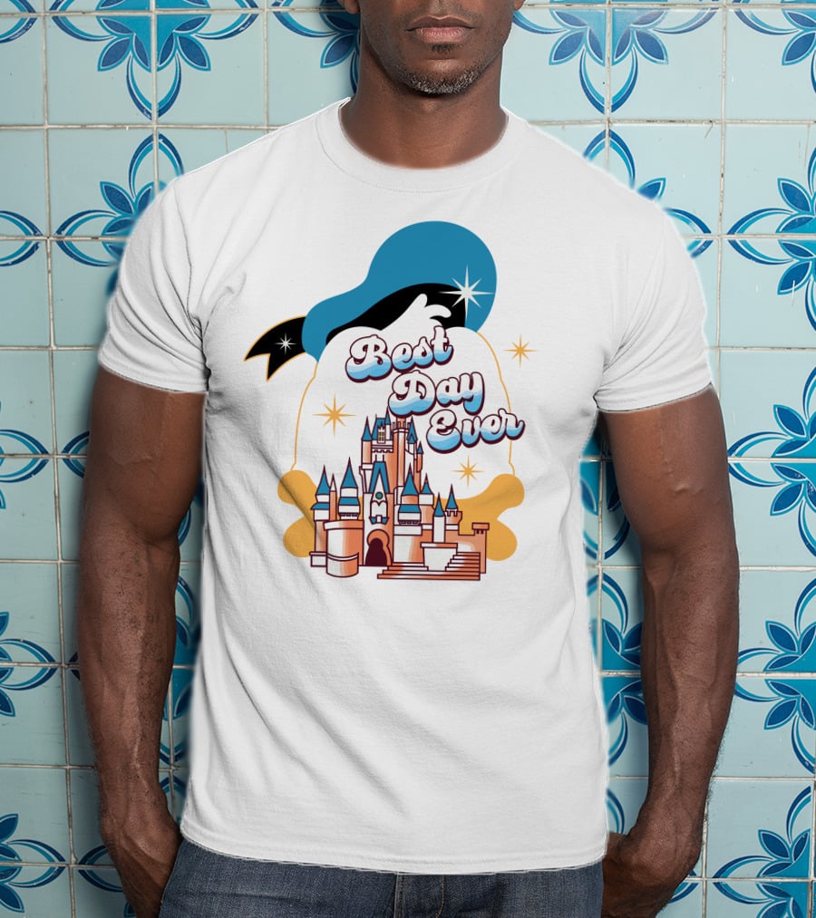 Best Day Ever Castle And Donald Hat T-Shirt