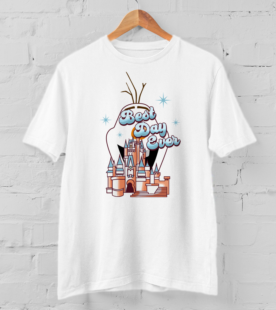Best Day Ever Olaf Castle T-Shirt