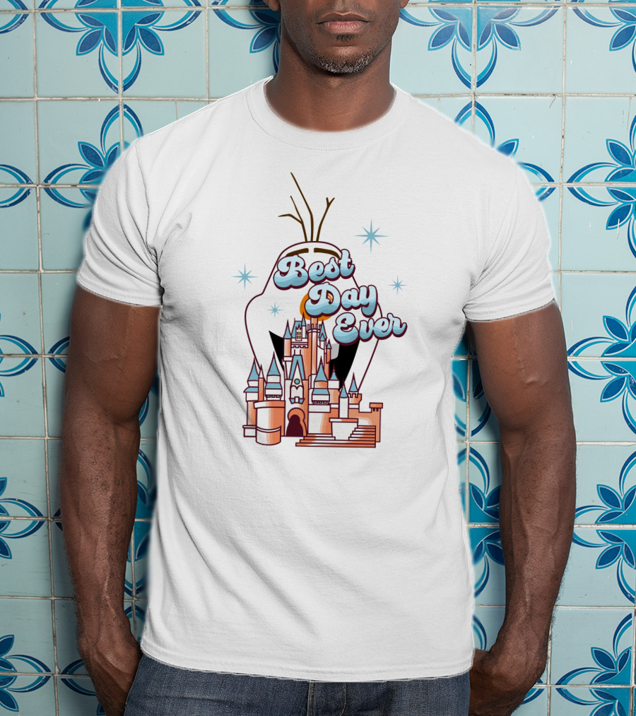 Best Day Ever Olaf Castle T-Shirt