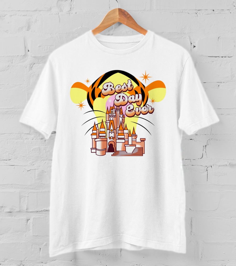 Best Day Ever Tigger Inspired Castle Adventure T-Shirt