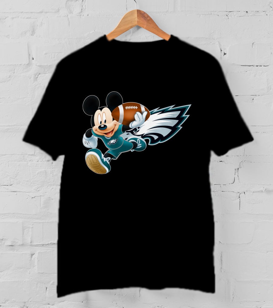 Mickey Fe Philadelphia Eagles Football Running Back T-Shirt