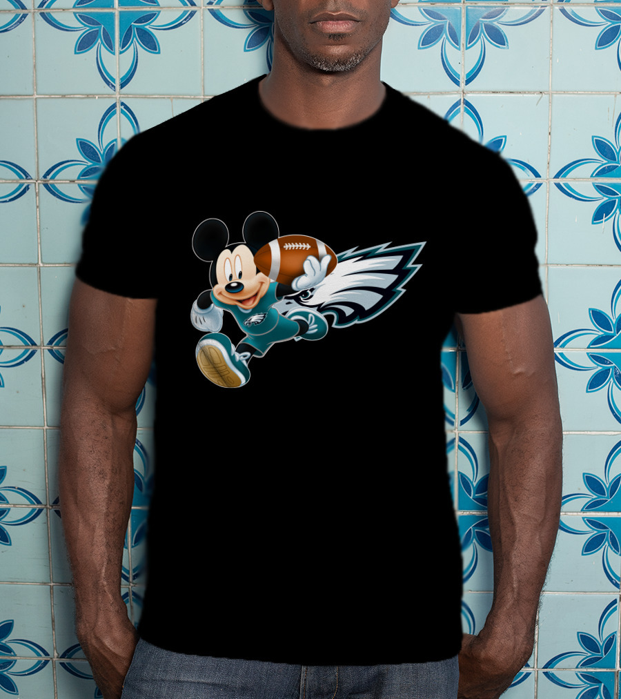 Mickey Fe Philadelphia Eagles Football Running Back T-Shirt
