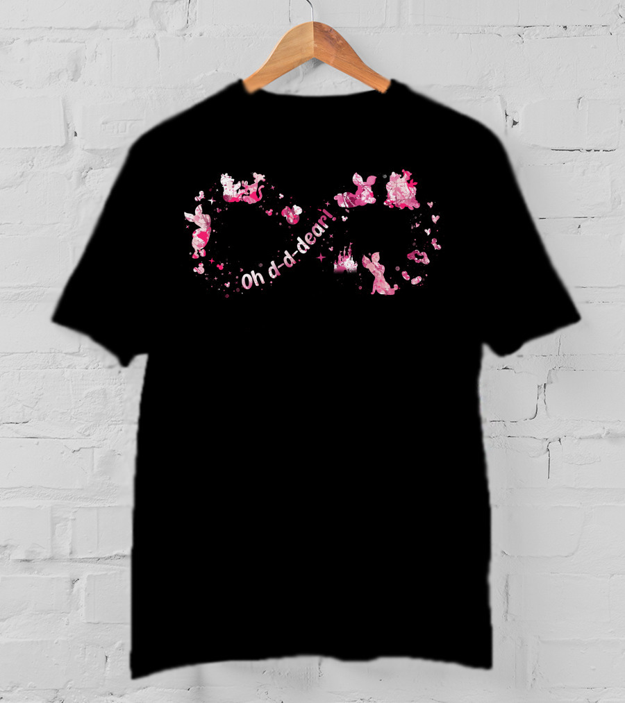Oh D-D-D-Dear Piglet Infinity T-Shirt