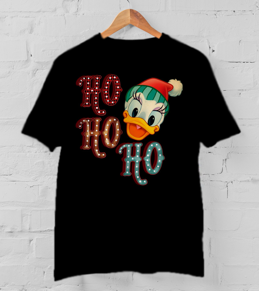 Ho Ho Ho Daisy Holiday Fun T-Shirt