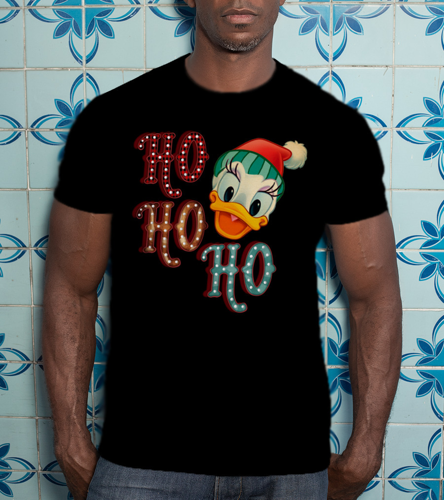 Ho Ho Ho Daisy Holiday Fun T-Shirt