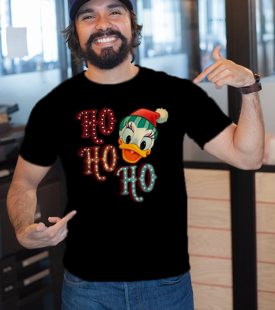 Ho Ho Ho Daisy Holiday Fun T-Shirt