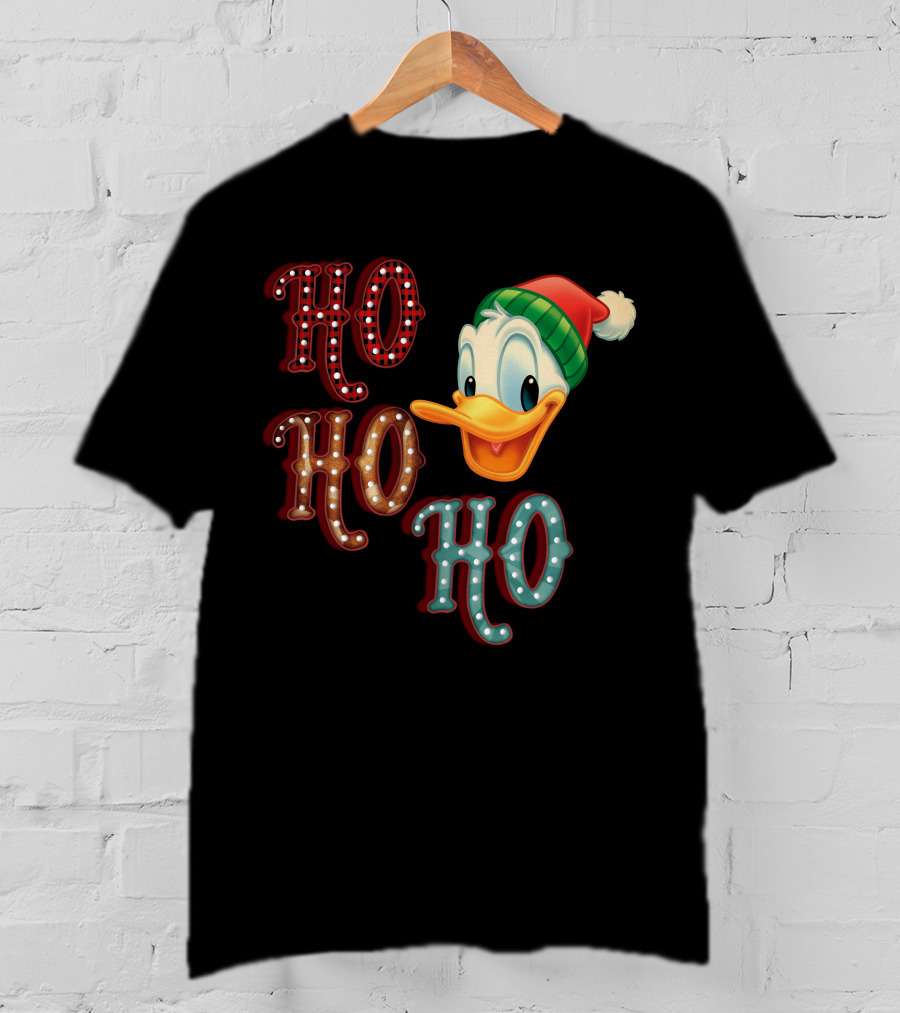 Ho Ho Ho Donald Christmas Hat T-Shirt