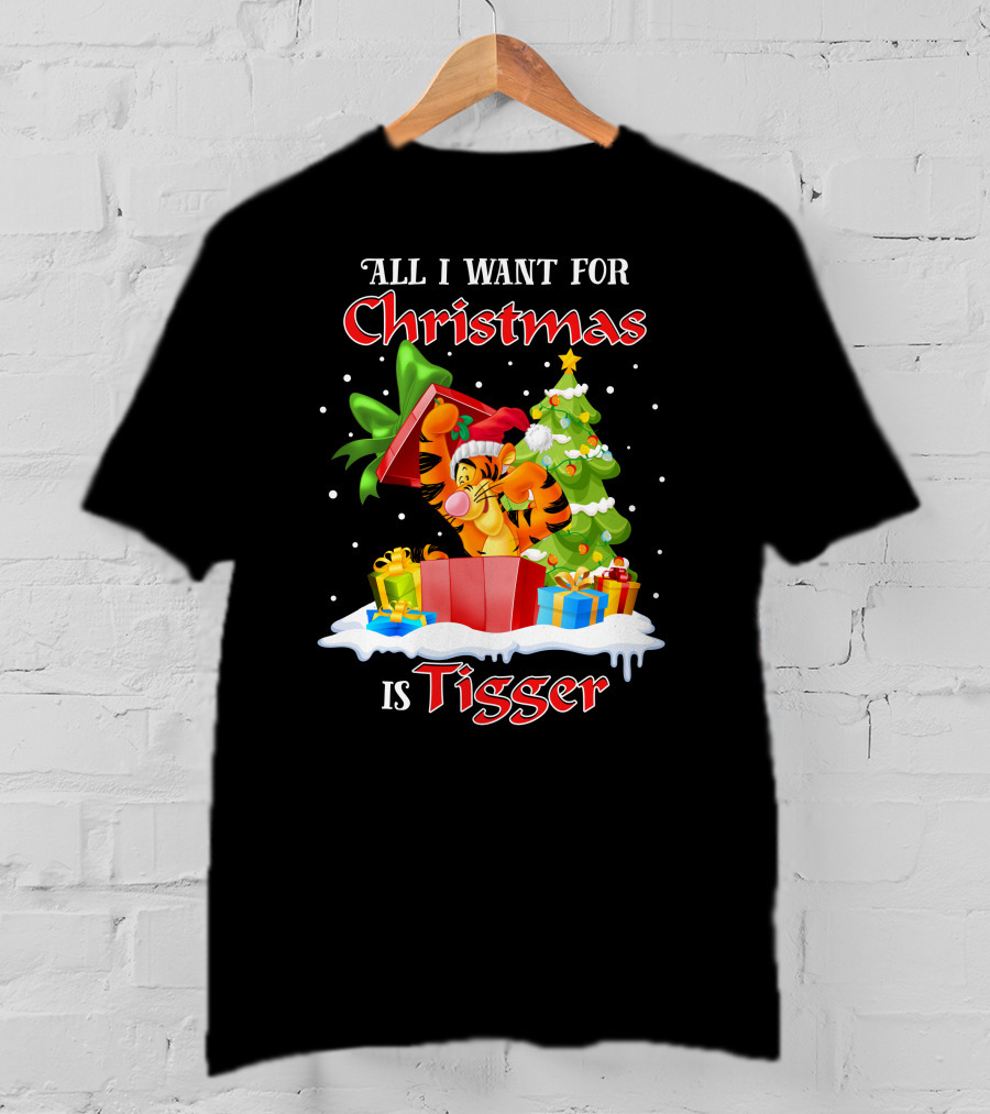 All I Want For Christmas Is Tigger T-Shirt