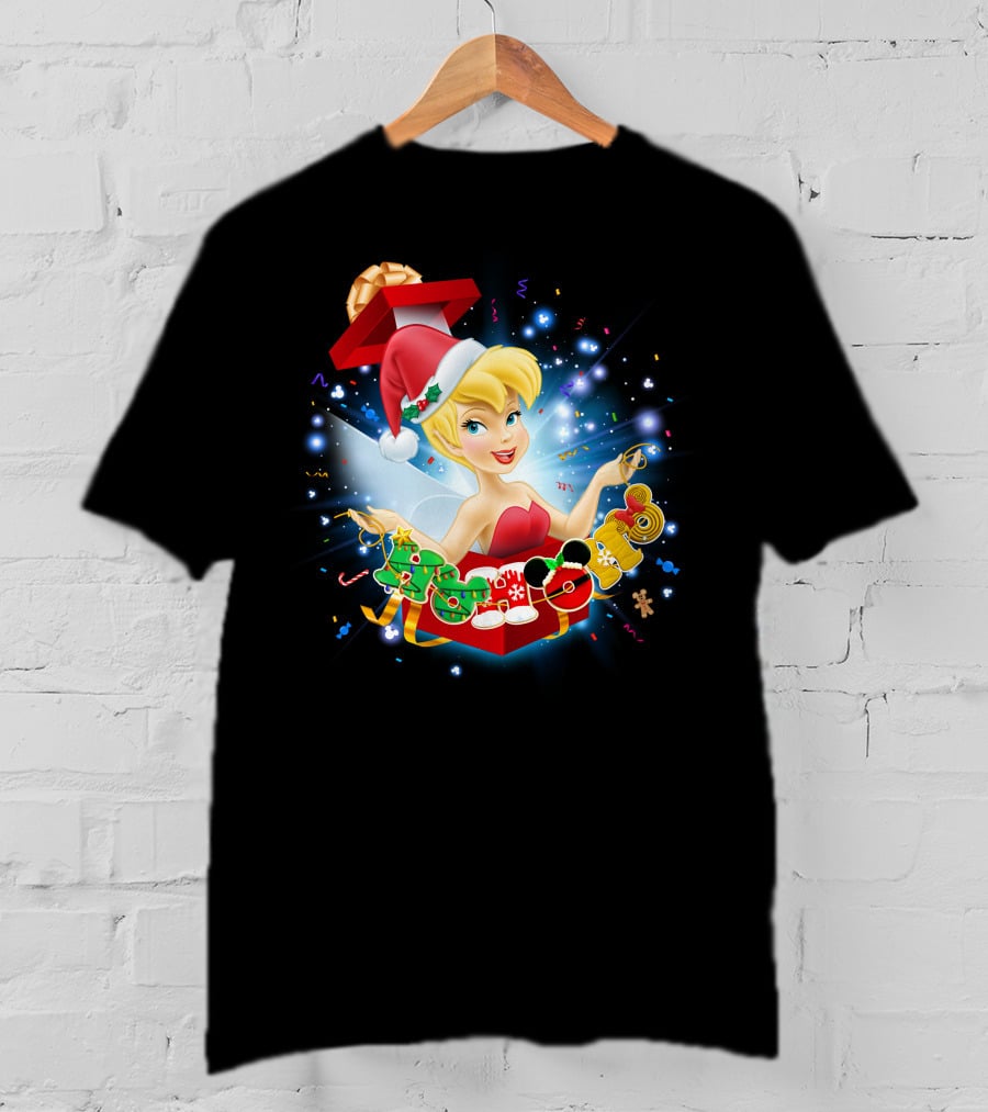 Tinkerbell Christmas Lights Magic T-Shirt