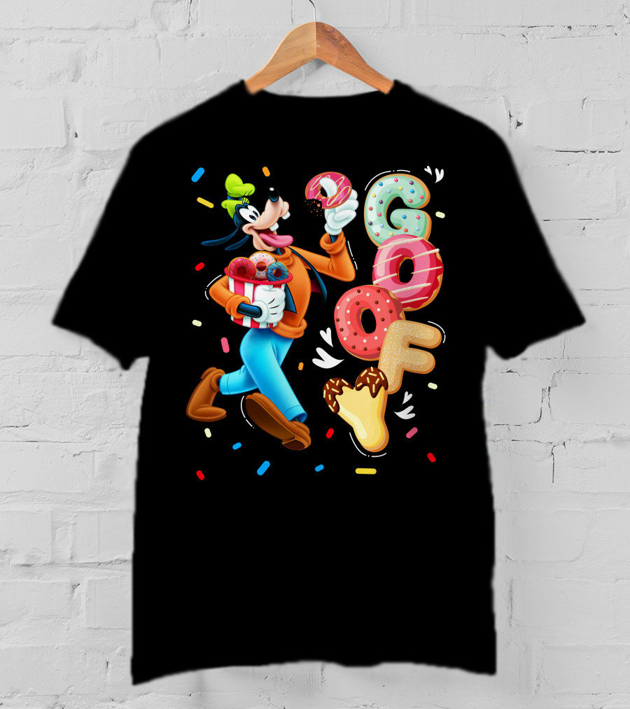 Goofy Donuts Ice Cream Sprinkles Celebration T-Shirt