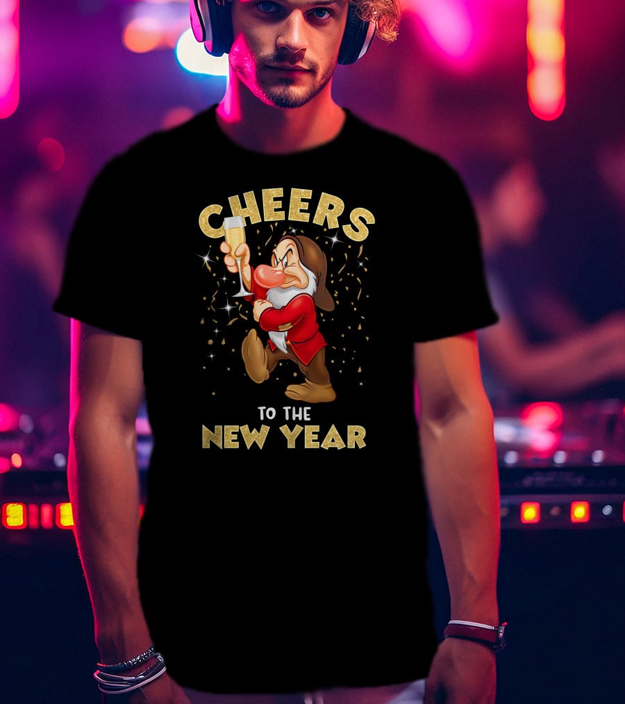 Cheers To The New Year Gr Champagne T-Shirt