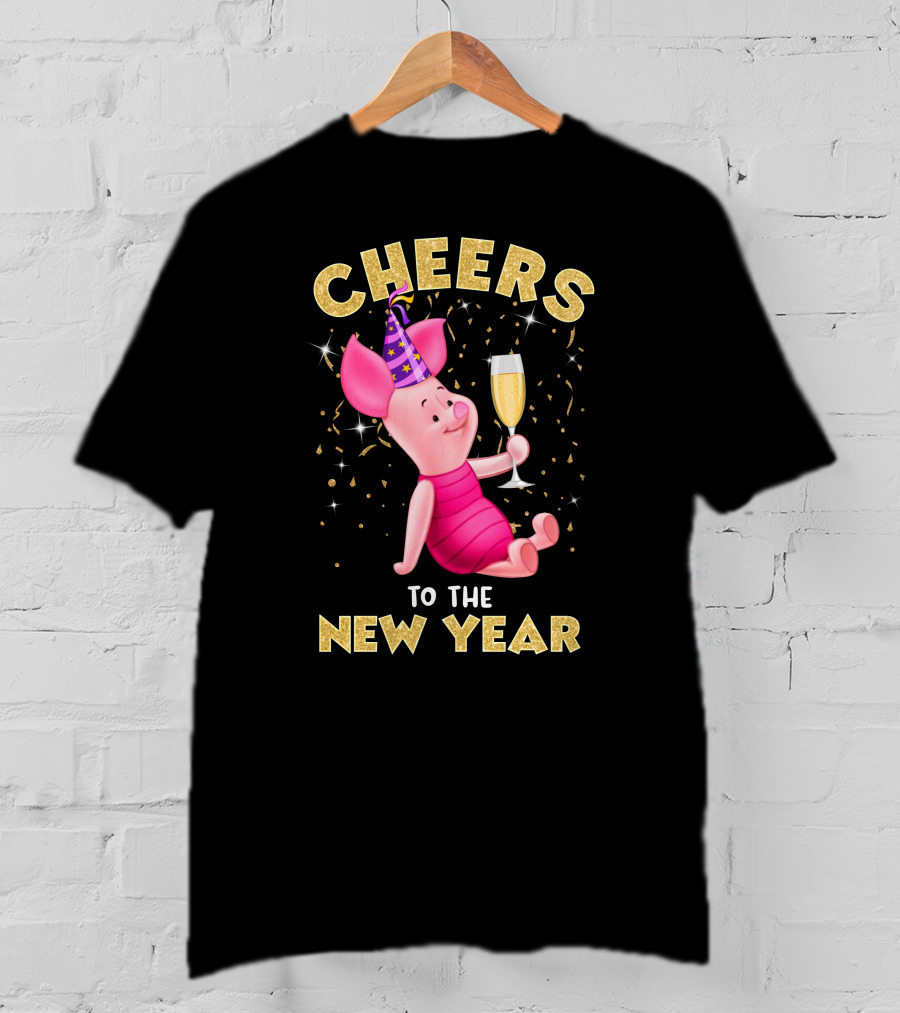 Cheers To The New Year Pl Champagne T-Shirt