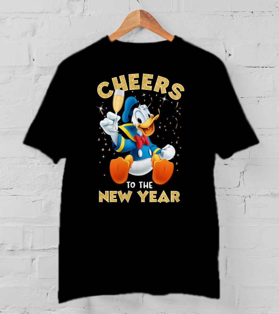 Cheers To The New Year Dn Champagne T-Shirt