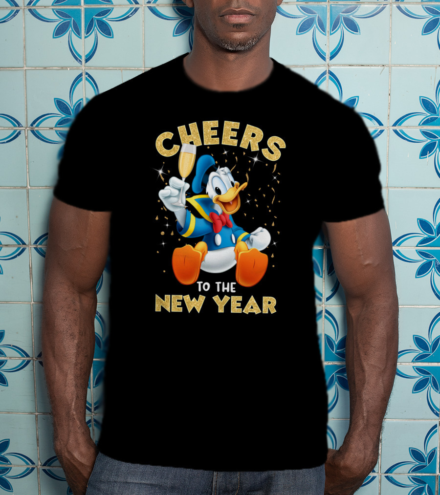 Cheers To The New Year Dn Champagne T-Shirt