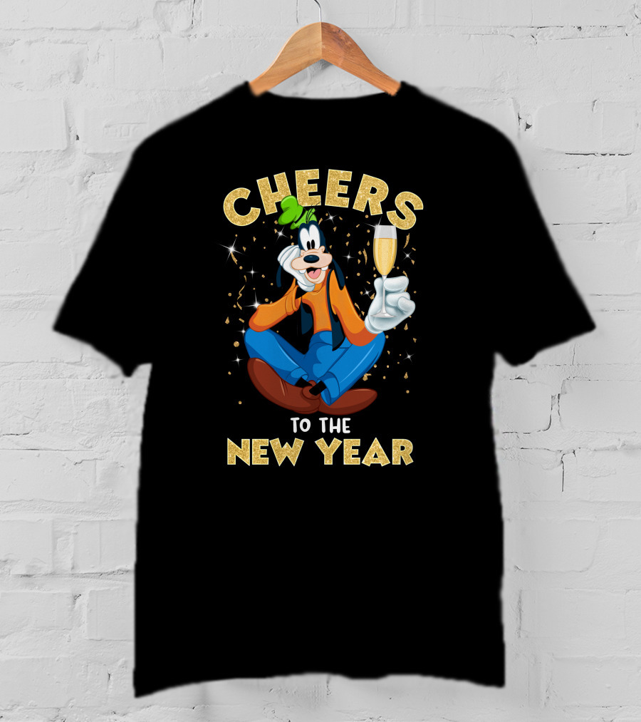 Cheers To The New Year Gf Champagne T-Shirt