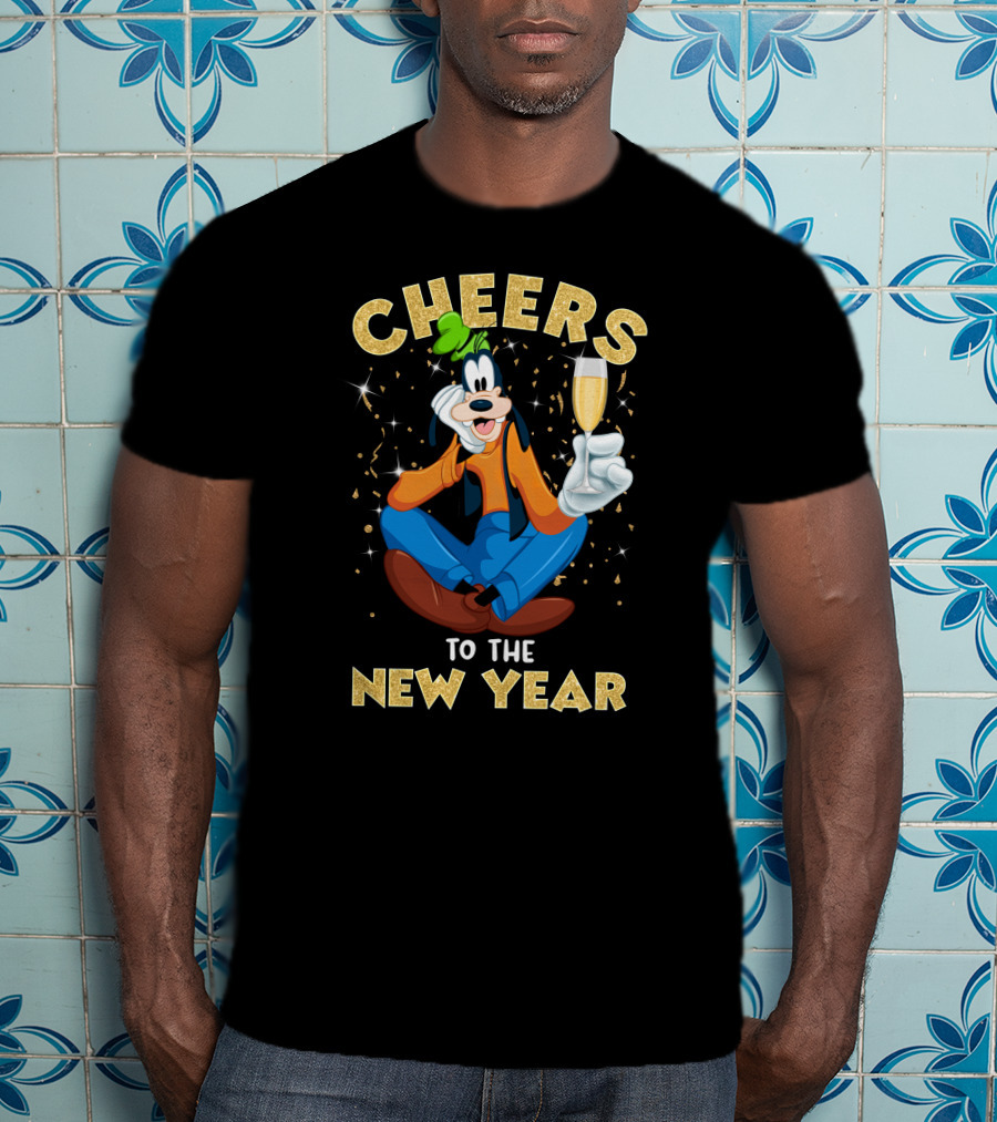 Cheers To The New Year Gf Champagne T-Shirt