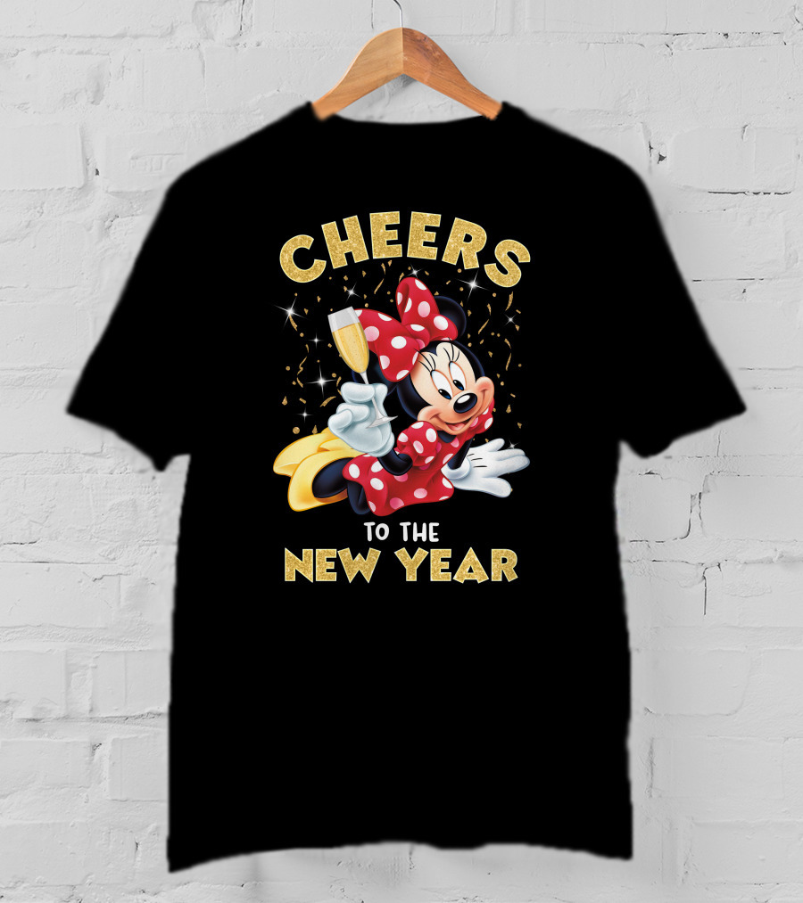 Cheers To The New Year With Champagne Magic T-Shirt