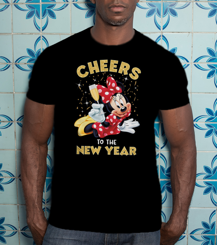 Cheers To The New Year With Champagne Magic T-Shirt