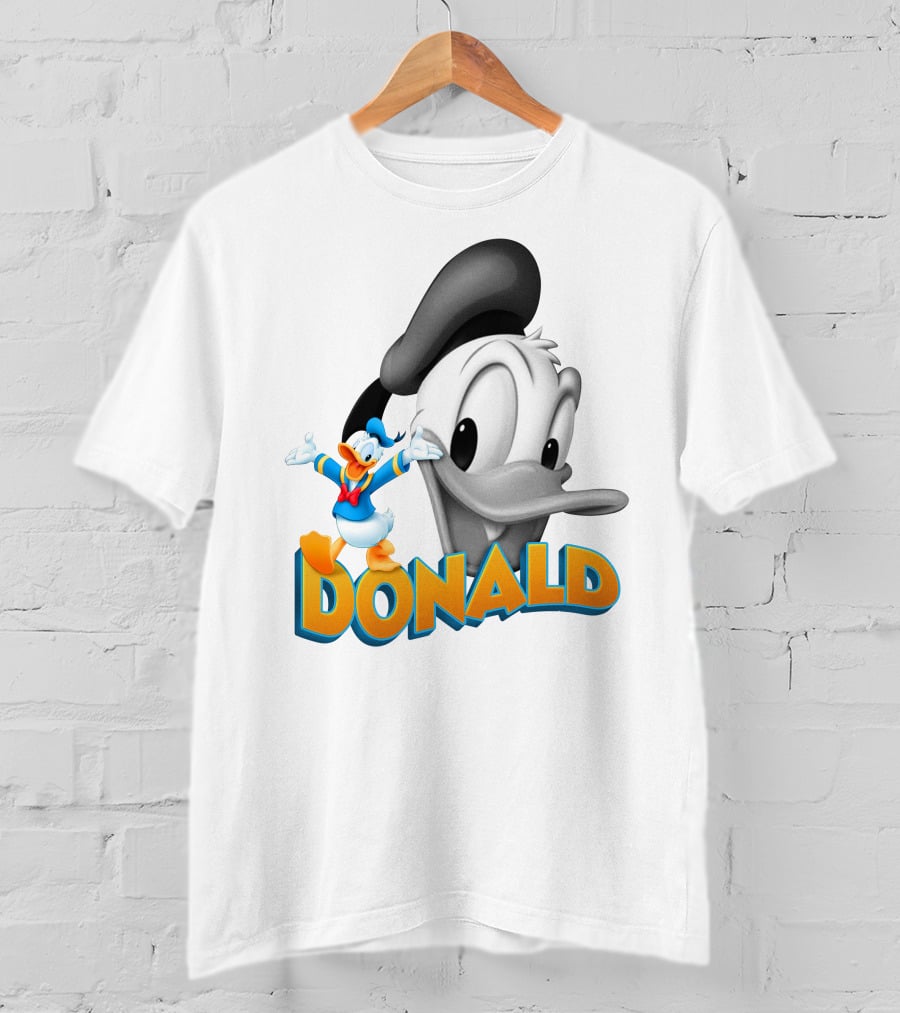 Donald Duck Classic Animation Character T-Shirt