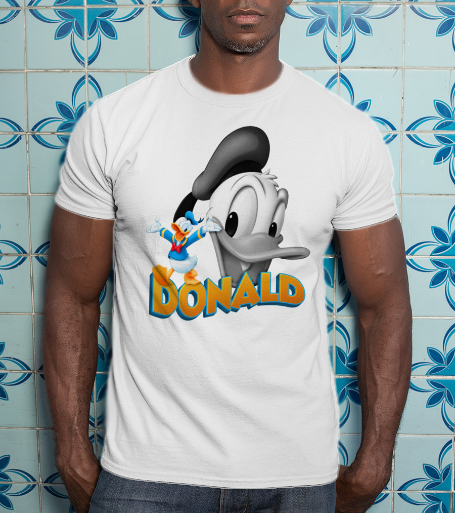 Donald Duck Classic Animation Character T-Shirt