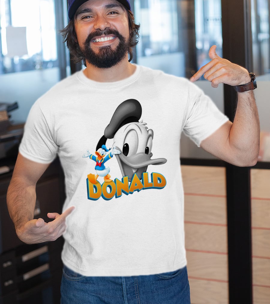 Donald Duck Classic Animation Character T-Shirt