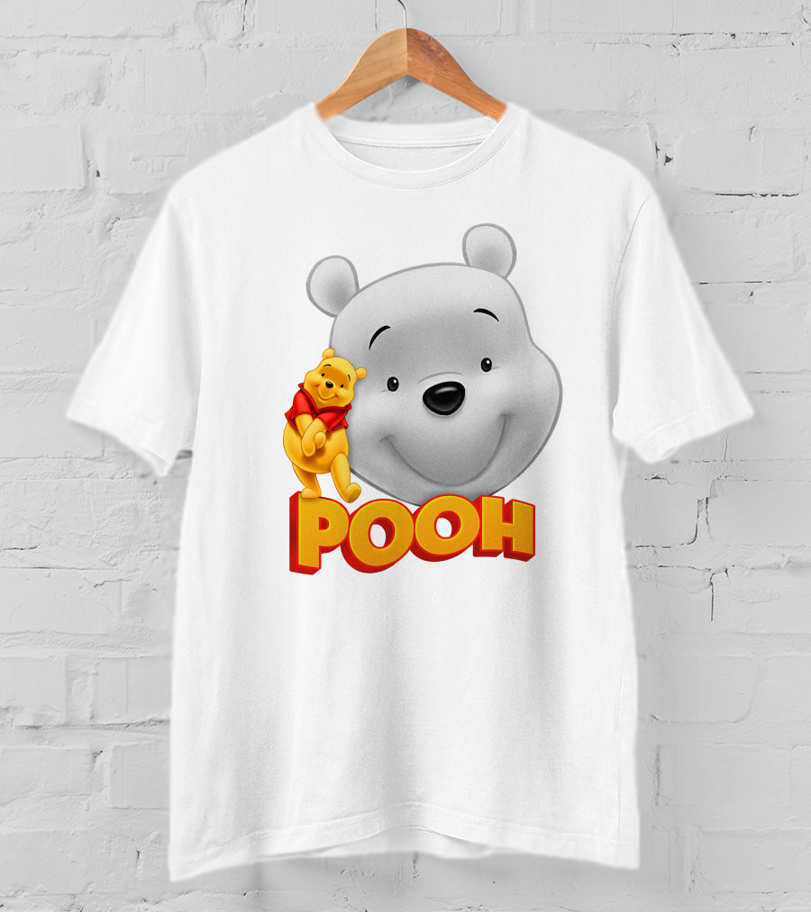 Winnie The Pooh Bear Cute And Cuddly Icon T-Shirt