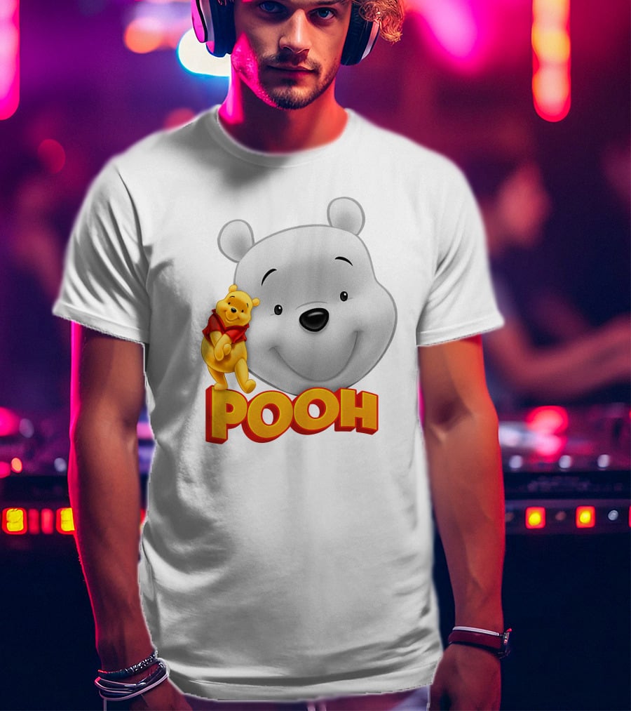 Winnie The Pooh Bear Cute And Cuddly Icon T-Shirt