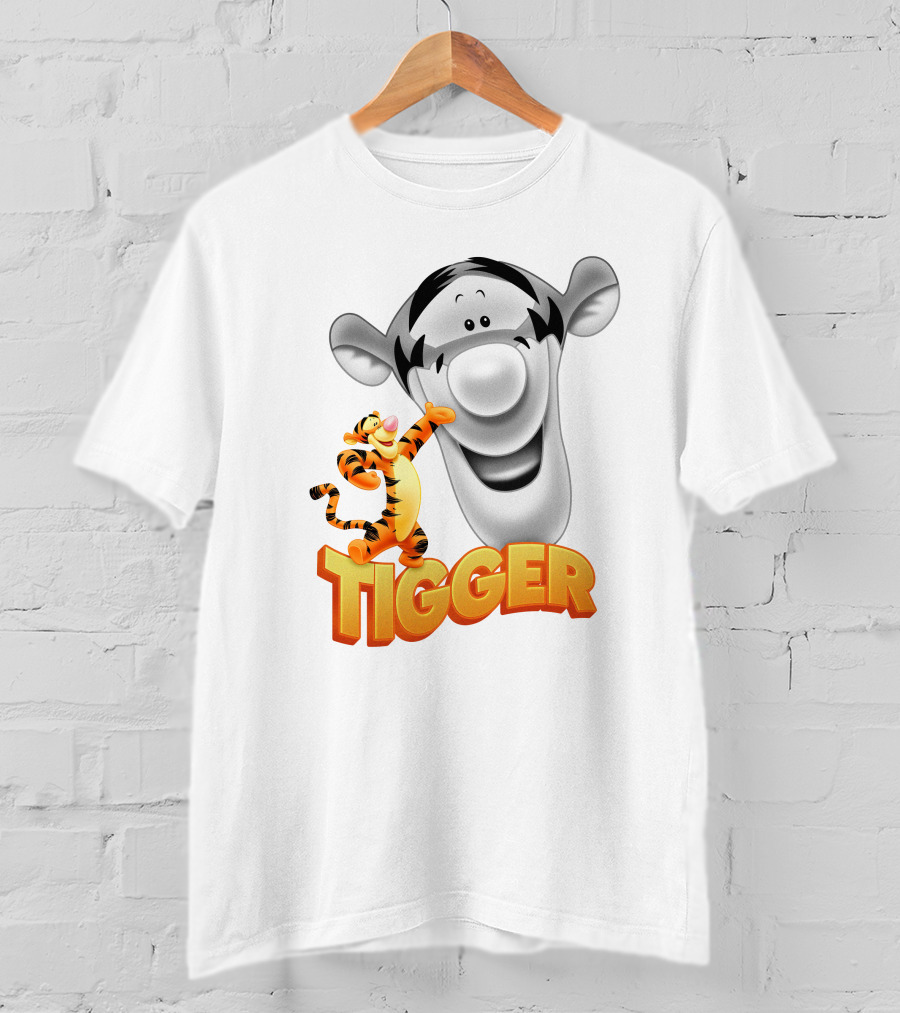 Tigger Classic Pooh Bear Friend Iconic Character T-Shirt