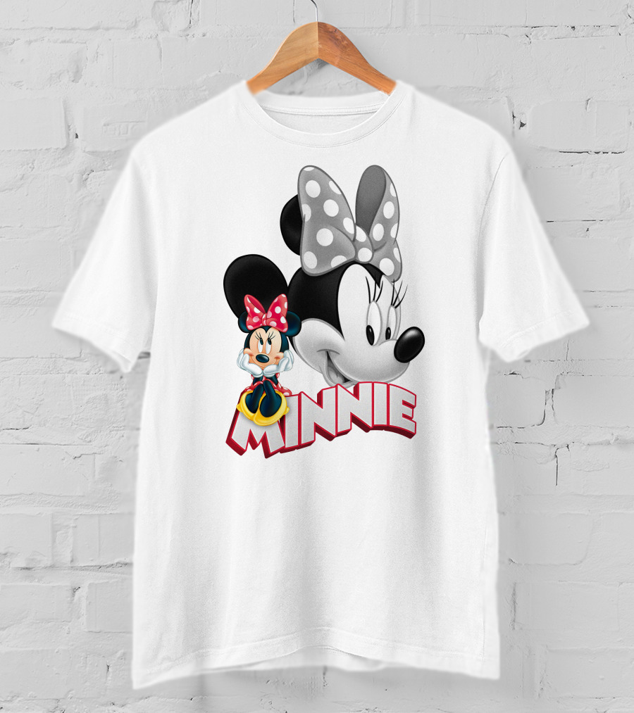 Minnie Mouse Large Polka Dot Bow T-Shirt