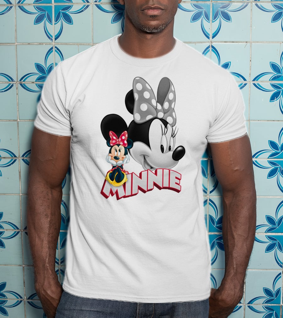 Minnie Mouse Large Polka Dot Bow T-Shirt