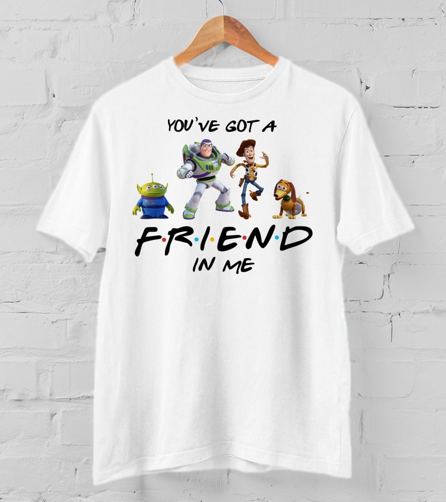You've Got A Friend In Me Toy Story Characters T-Shirt