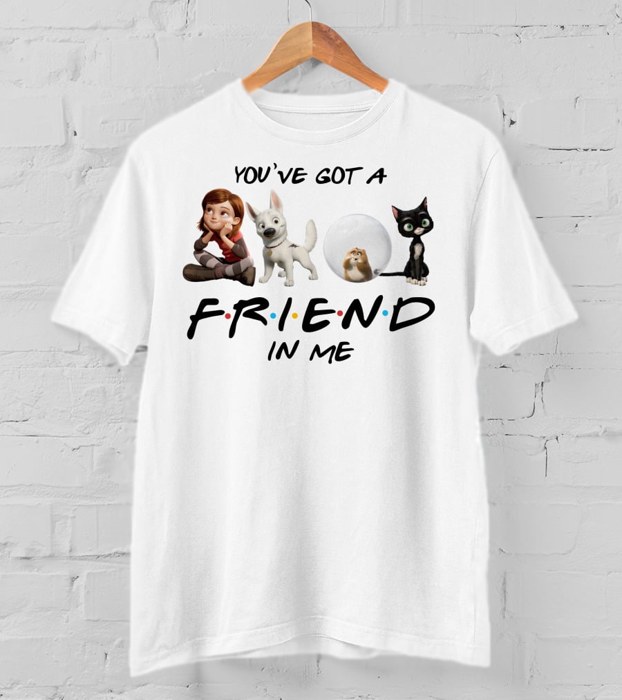 You've Got A Friend IN ME Bolt Characters T-Shirt