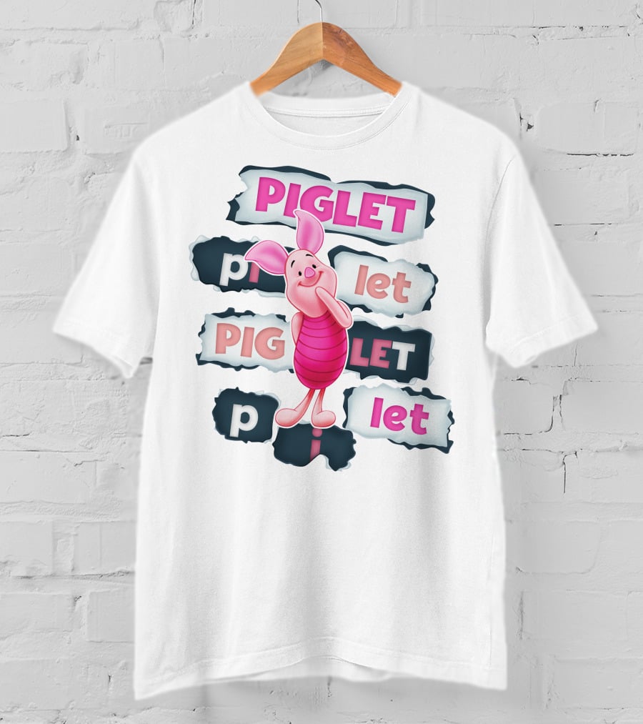 Piglet Piglet Pig Let P I Let T-Shirt